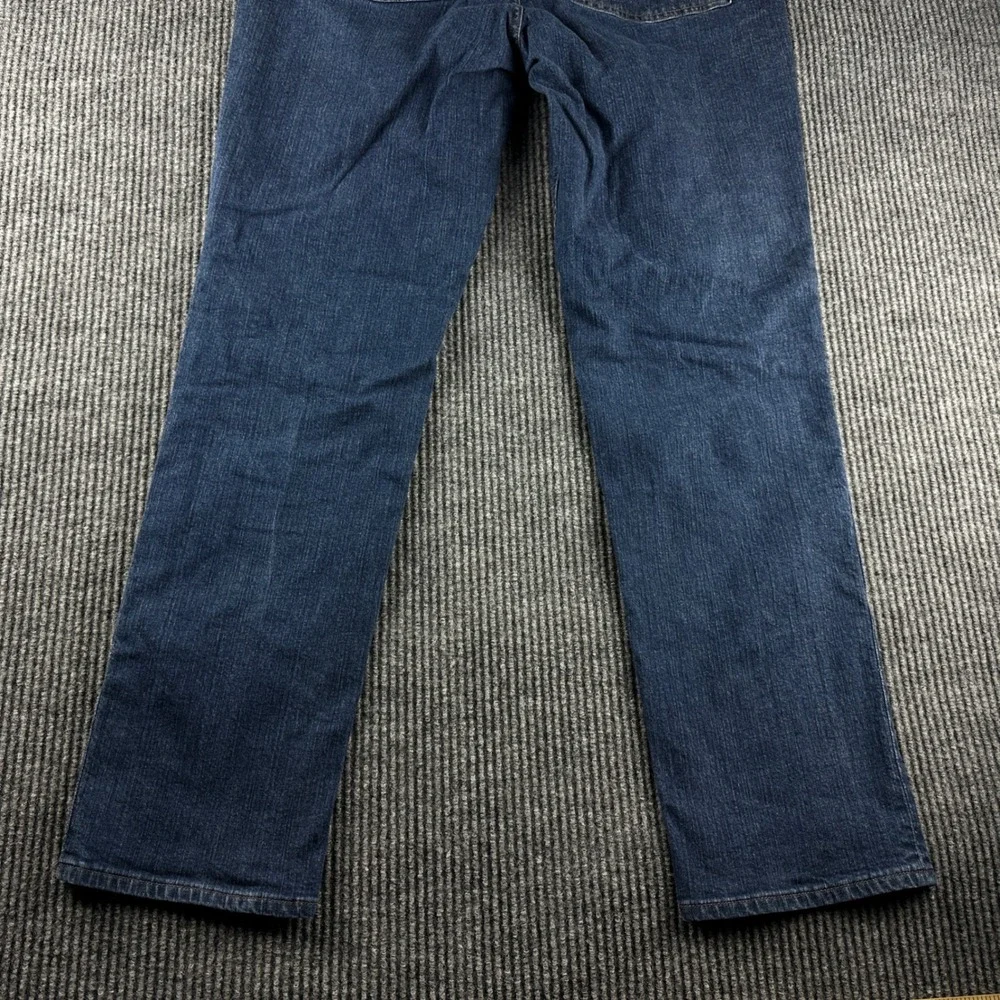 40 Grit Duluth Trading Co Mens Standard Fit Straight Leg Blue Jeans 34x32 2952
